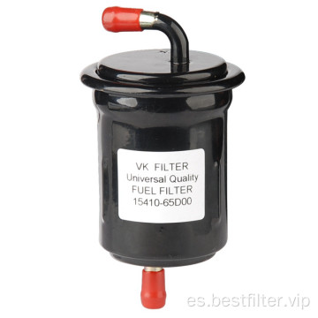 Filtro de gasolina de aceite de bomba de combustible automático de alta eficiencia 15410-65D00